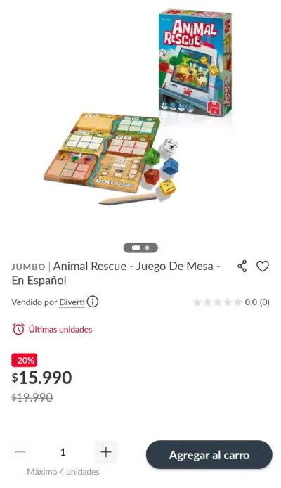 Juego de mesa Animal Rescue - miniatura 2