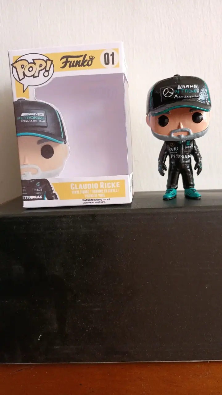 Funko pop personalizado + caja (pintado a mano) - 1