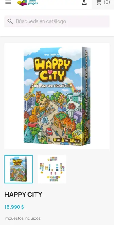 Juego de mesa Happy City - miniatura 2