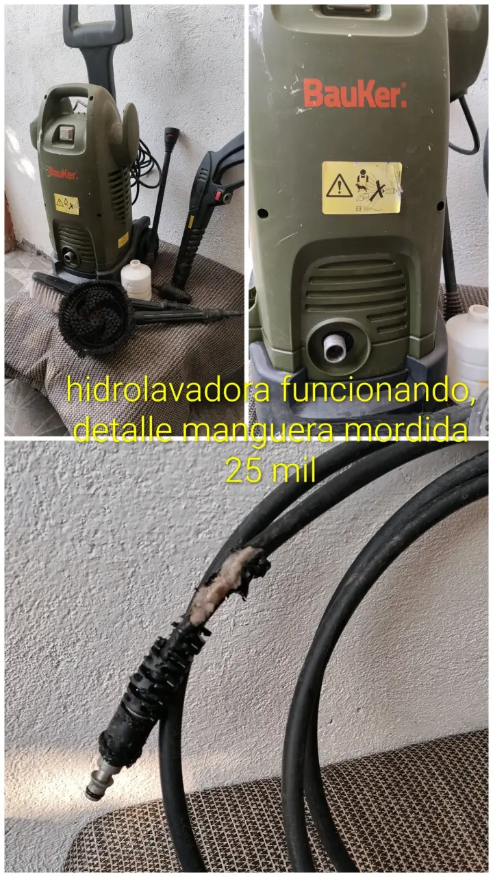 Hidrolavadora Bauker usada