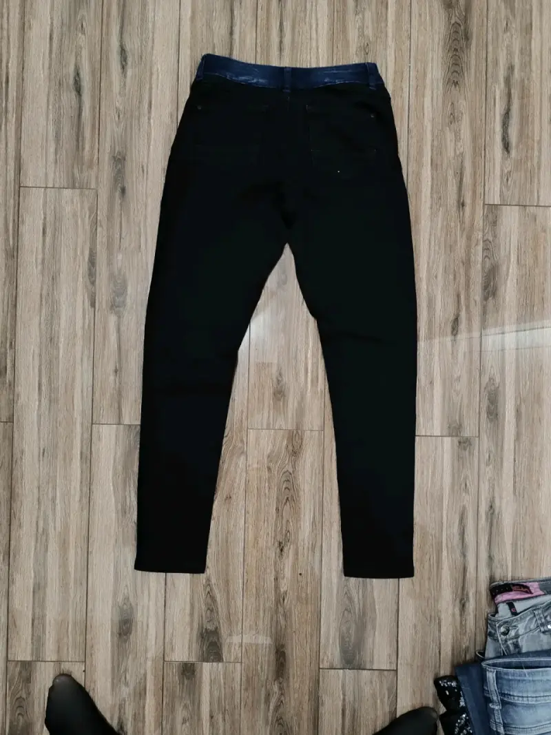 Jeans azul oscuro mujer - 2