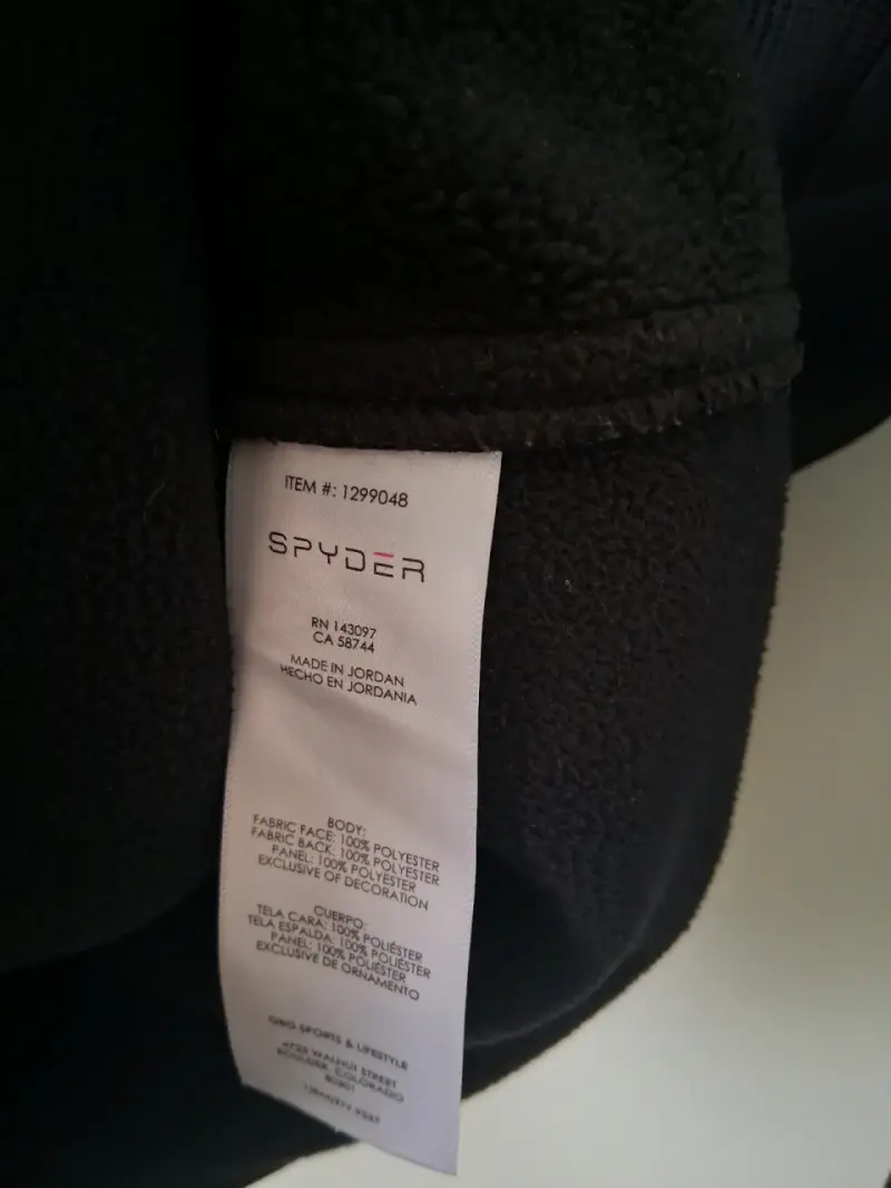 Polerón Spyder Black - 5
