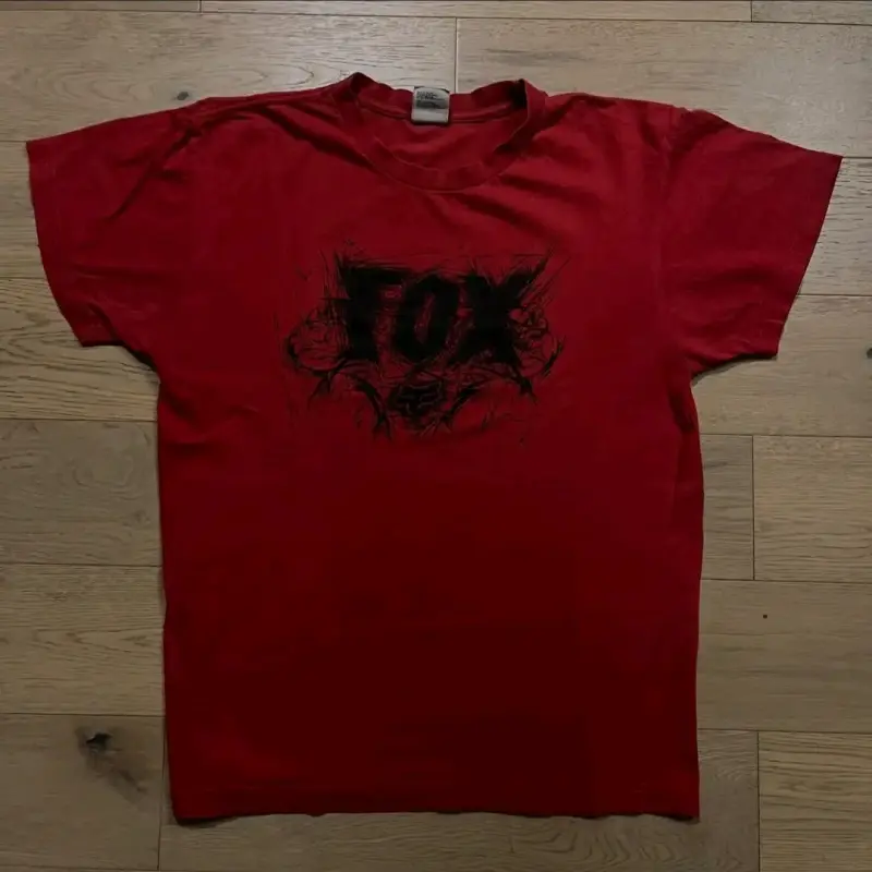 Polera Roja Fox Y2k - 2
