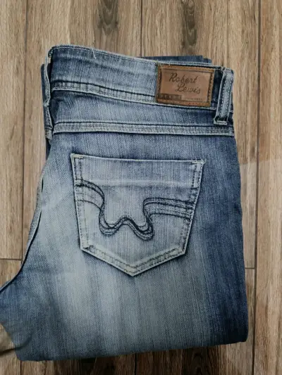 Jeans azul y2k - miniatura 3