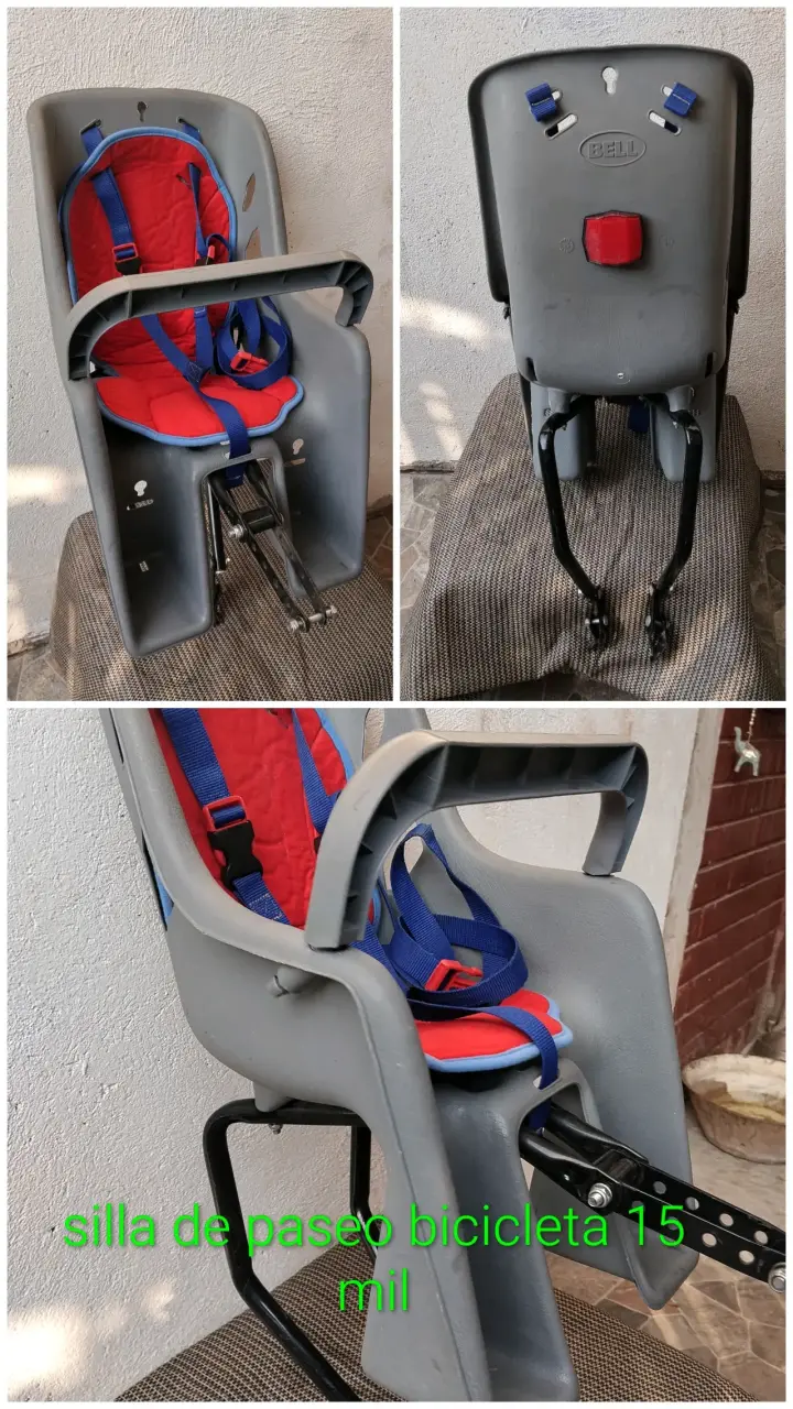 Silla porta bebé para bicicleta