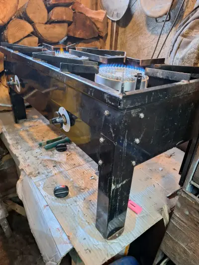 Cocina industrial de dos quemadores - miniatura 1