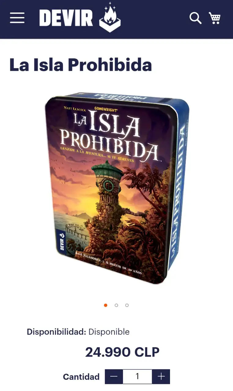 Juego de mesa La Isla Prohibida - 2
