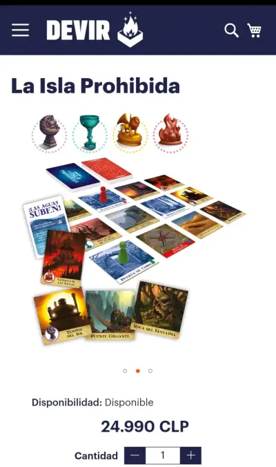 Juego de mesa La Isla Prohibida - miniatura 3