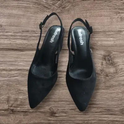 Zapatos de tacón negro Refresh - miniatura 3