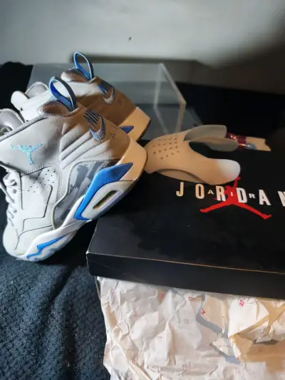 Zapatillas Jordan Mvp Grey University Blue - miniatura 1