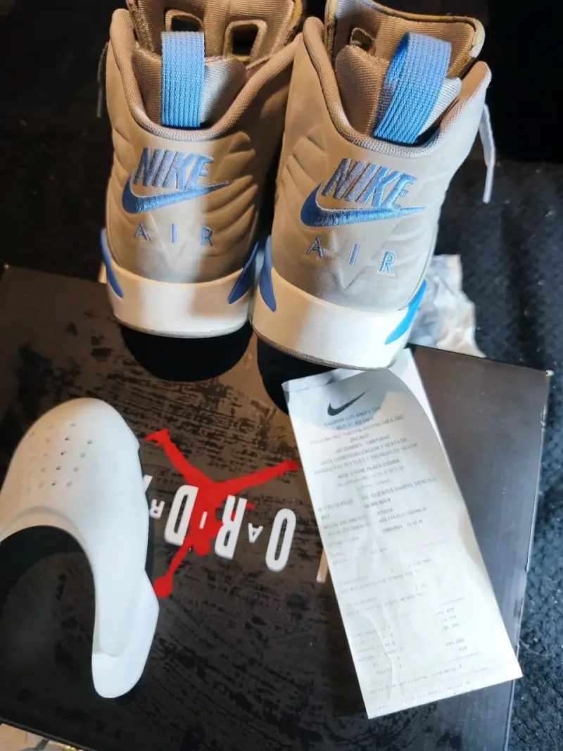 Zapatillas Jordan Mvp Grey University Blue - 4