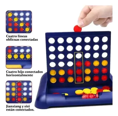 Juego conecta 4  nuevo - miniatura 1