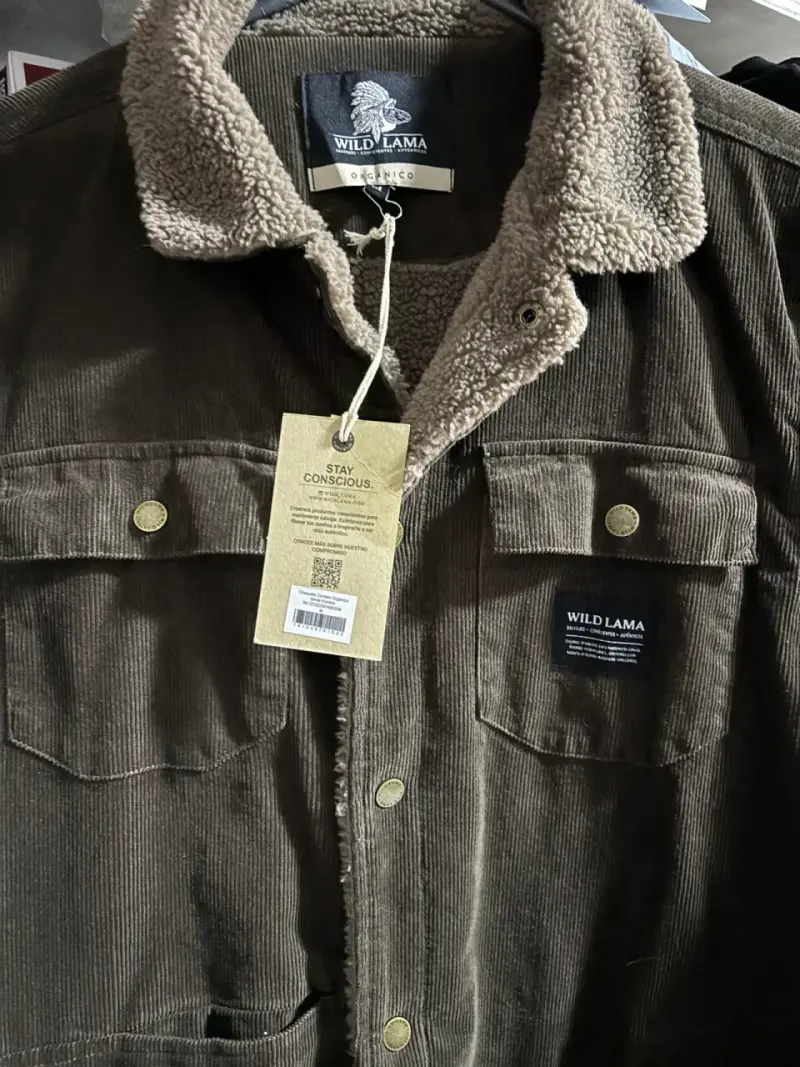 Chaqueta cotelé cordero Wild Lama M - 1
