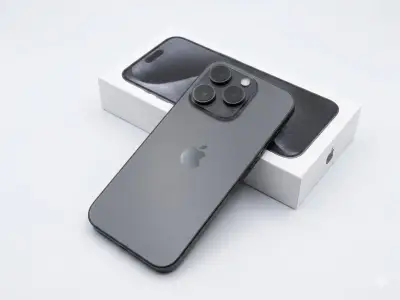 iPhone en caja original, gris - miniatura 1