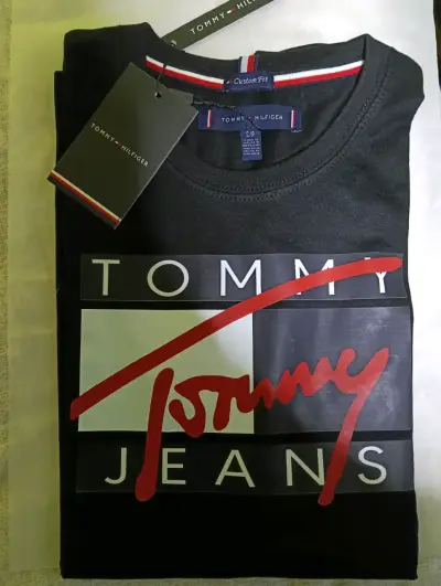 Polera Tommy Hilfiger azul - miniatura 2
