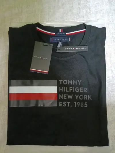 Polera Tommy Hilfiger azul - miniatura 5