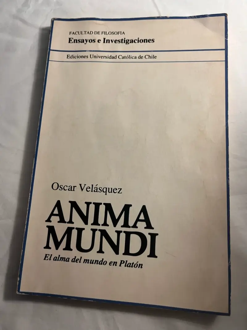 Libro Anima Mundi de Oscar Velásquez - 1