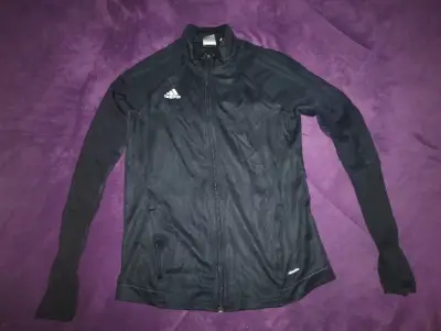 Chaqueta deportiva negra Adidas - miniatura 1