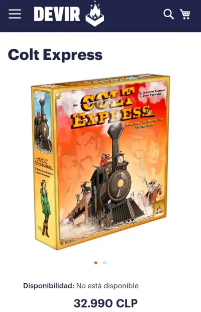 Juego de mesa Colt Express - miniatura 2