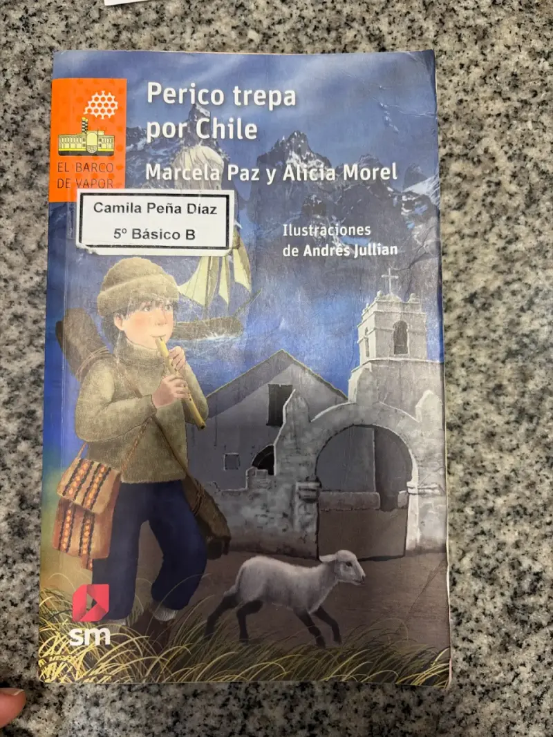 Libro 'Perico trepa por Chile'