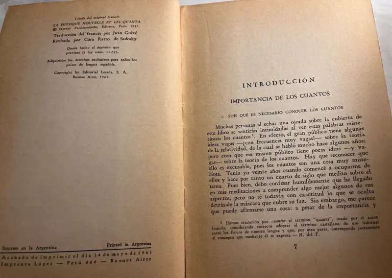 La Física Nueva y los Cuantos, Louis De Broglie - 5
