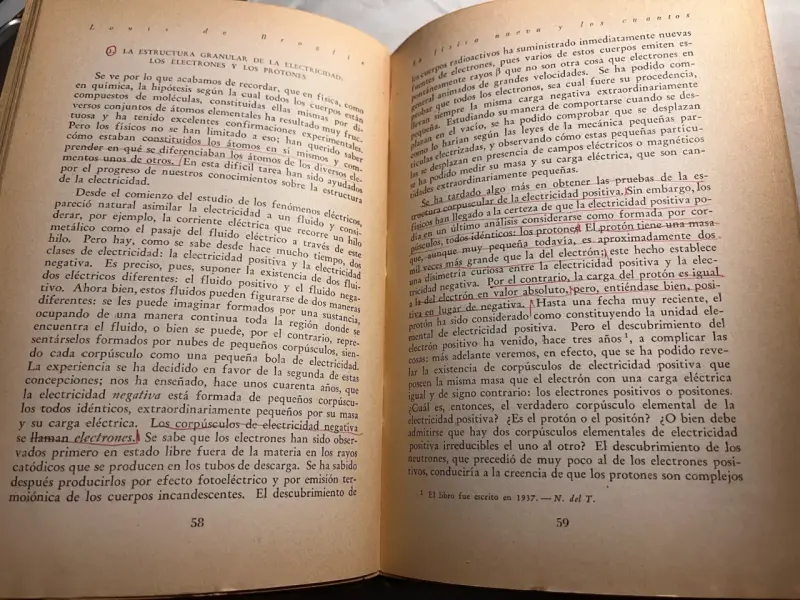 La Física Nueva y los Cuantos, Louis De Broglie - 6