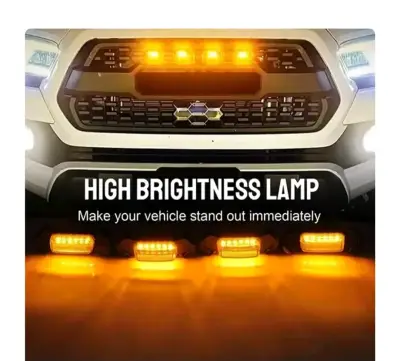 Luces LED tipo raptor para parrilla de auto - miniatura 3