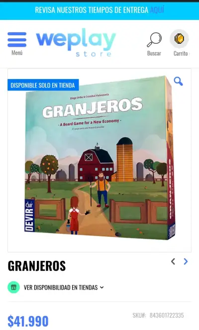Juego de mesa Granjeros - miniatura 2