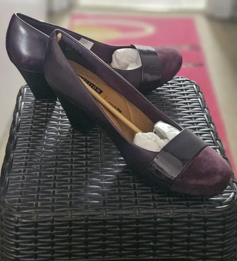 Zapatos de tacón morados Clarks - 1