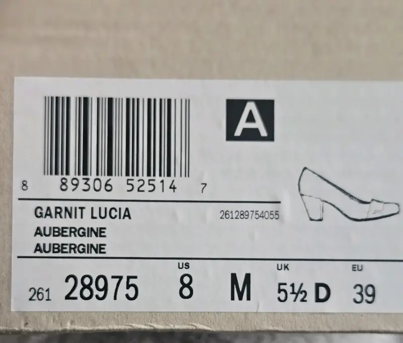 Zapatos de tacón morados Clarks - 5