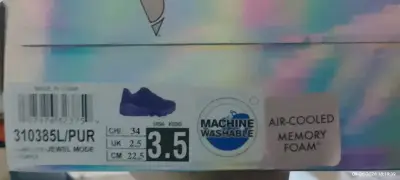 Zapatillas Skechers moradas N34 - miniatura 2