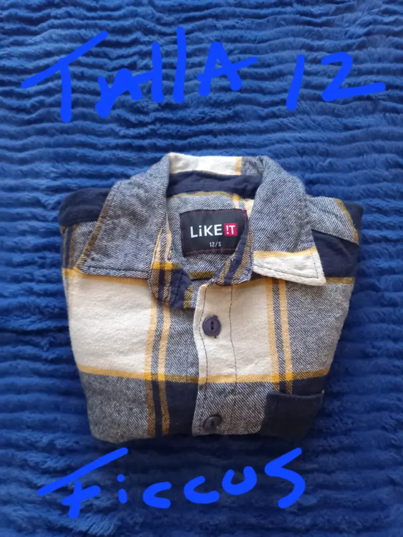 Camisa a cuadros Like It talla 12