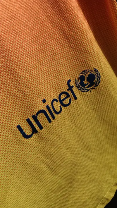 Camiseta FC Barcelona naranja - miniatura 4