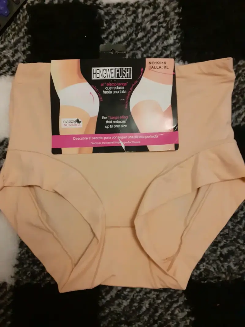Calzón silueta reductora mujer beige XL - 1