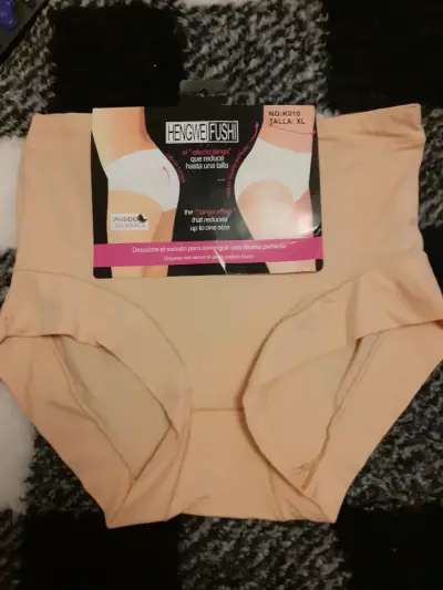 Calzón silueta  reductora mujer beige XL - miniatura 1
