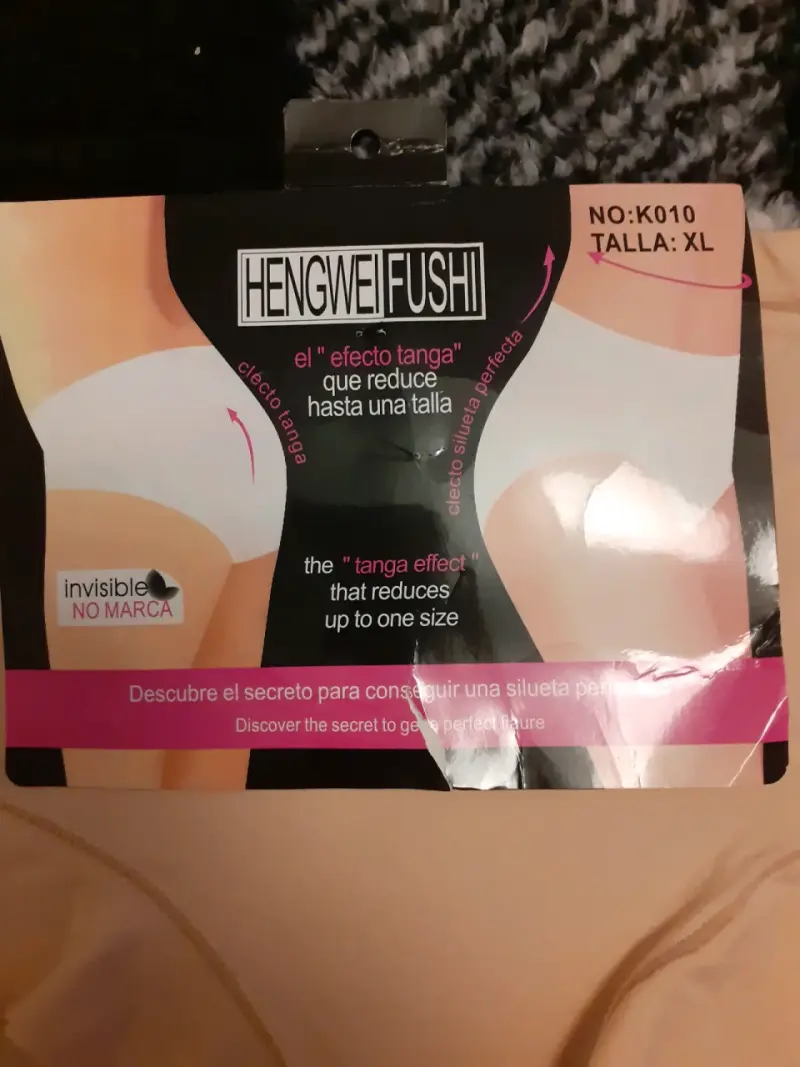 Calzón silueta reductora mujer beige XL - 2