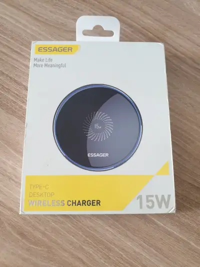 Cargador inalámbrico 15W Essager - miniatura 1