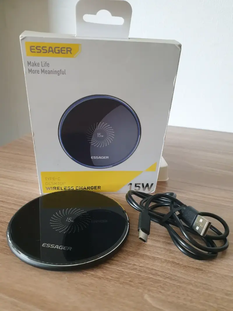 Cargador inalámbrico 15W Essager - 2