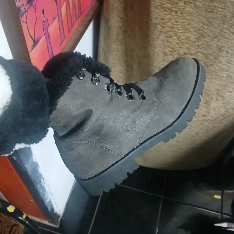 Botas marrones con flecos - 2