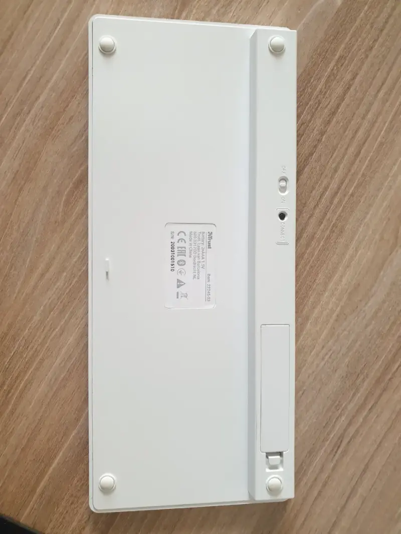 Teclado bluetooth Trust Nado Blanco - 5