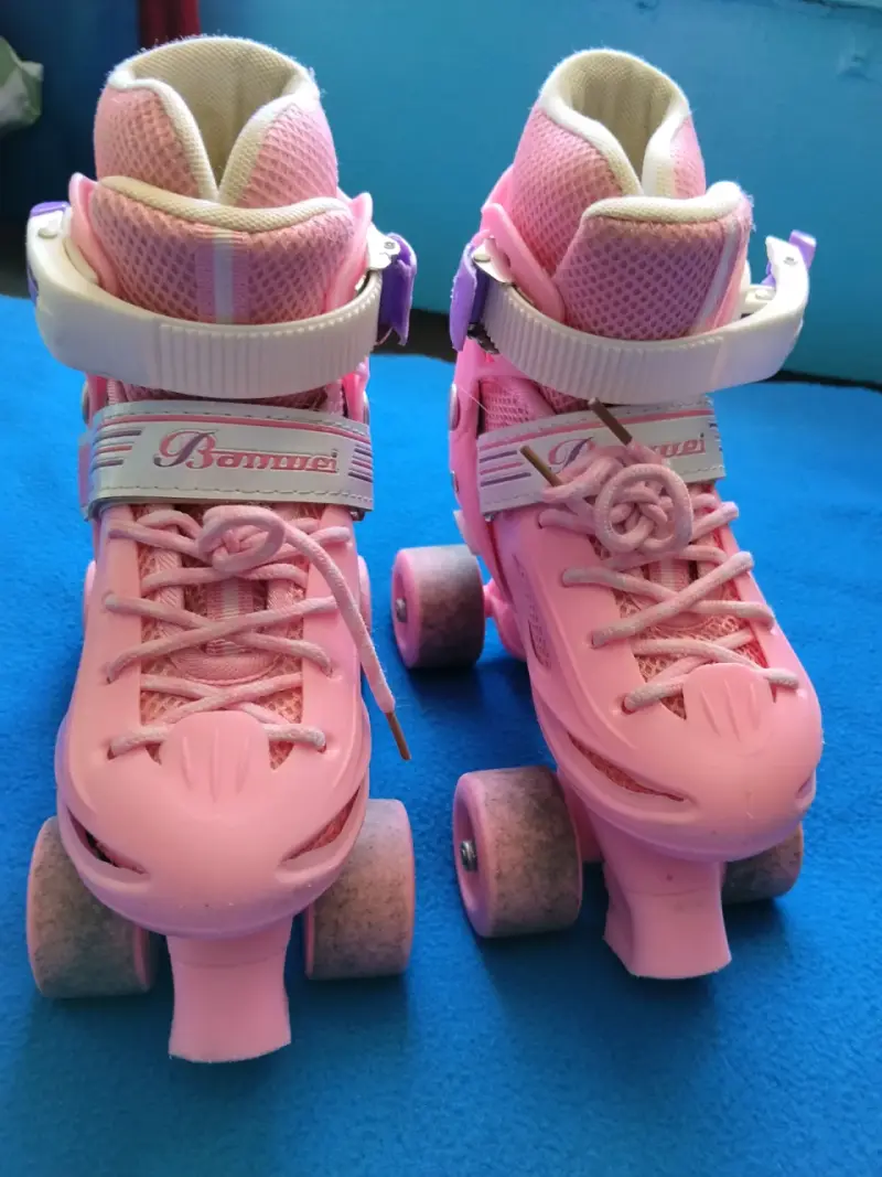 Patines rosados ajustables - 2