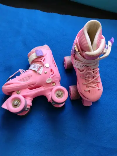 Patines rosados ajustables - miniatura 3