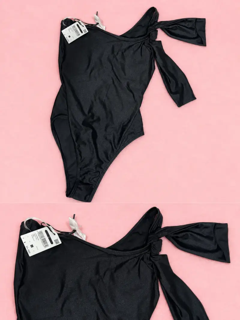 Bañador negro Cecilia Bolocco - 2