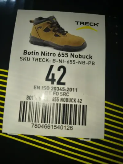 Botas de seguridad Treck café - miniatura 2