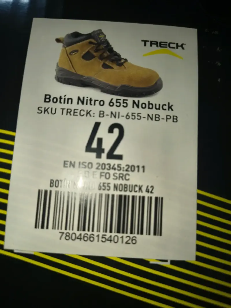 Botas de seguridad Treck café - 3