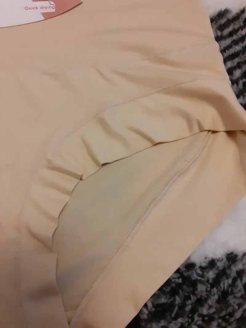 Calzón Uokin mujer beige sin costuras XXXL - 4