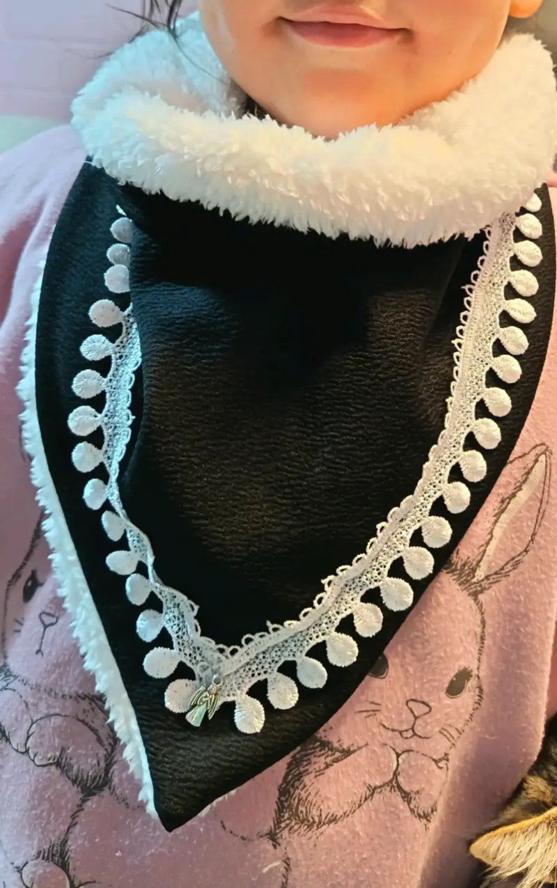 Bufanda cuello polar animal print - 3
