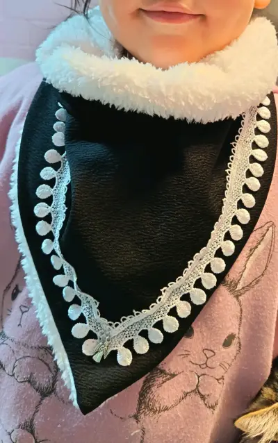 Bufanda cuello polar animal print - miniatura 3