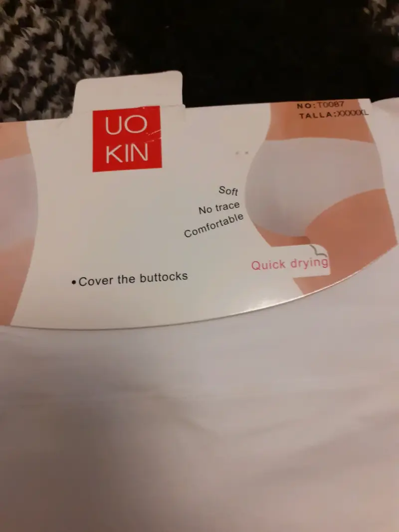 Calzon silueta blanca  UO KIN mujer extra grande - 2