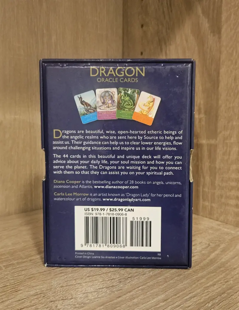 Cartas Oráculo de Dragón (inglés) - 2
